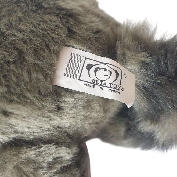 Beta Toys Realistic Raccoon Plush 21.5" Sammy Stuffed Animal So Soft Lifelike - Picture 4 of 8